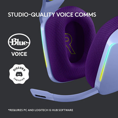 Logitech G733 Lightspeed无线游戏耳机（LILAC） 7