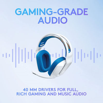 Logitech G335立体声有线游戏耳机（白色） 8