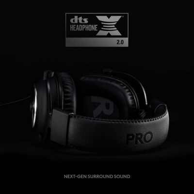 LOGITECH G PRO X 7.1 GAMING HEADSET WITH BLUE VO!CE MIC TECHNOLOGY 3