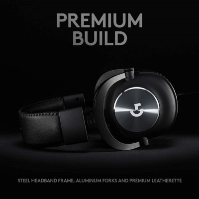 LOGITECH G PRO X 7.1 GAMING HEADSET WITH BLUE VO!CE MIC TECHNOLOGY 5