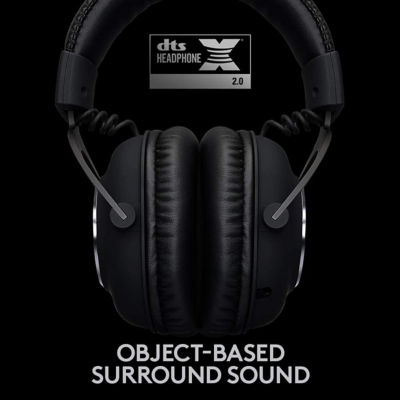 LOGITECH G PRO X WIRELESS GAMING HEADSET WITH BLUE VO!CE 7