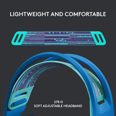 Logitech G733 Lightspeed无线游戏耳机（蓝色） 2