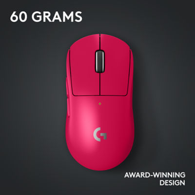 Logitech G Pro X Superlight 2游戏鼠标洋红色 8
