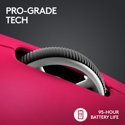 Logitech G Pro X Superlight 2游戏鼠标洋红色 9