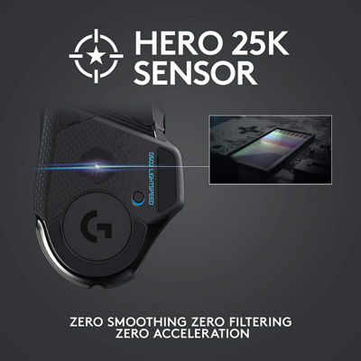 LOGITECH G502 HERO LIGHTSPEED WIRELESS RGB GAMING MOUSE 3