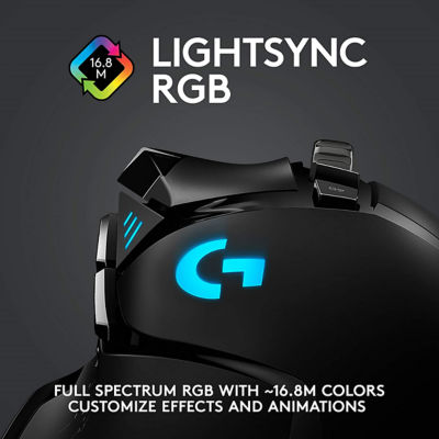 LOGITECH G502 HERO LIGHTSPEED WIRELESS RGB GAMING MOUSE 8