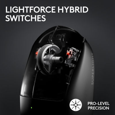 Logitech G Pro X Superlight 2游戏鼠标黑色 3