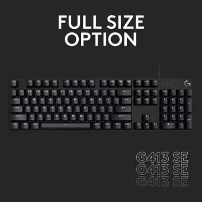 LOGITECH G413 TENKEYLESS SE MECHANICAL KEYBOARD TACTILE SWITCH 6