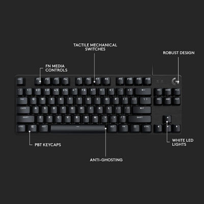 LOGITECH G413 TENKEYLESS SE MECHANICAL KEYBOARD TACTILE SWITCH 7