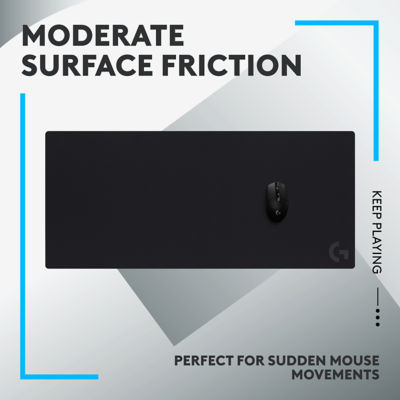 Logitech G840 XL黑色布游戏Mousepad 3