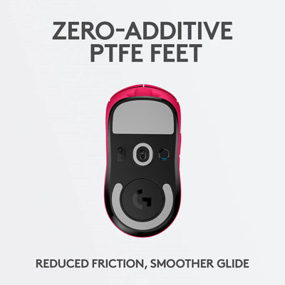 LOGITECH G PRO X SUPERLIGHT LIGHTSPEED WIRELESS GAMING MOUSE - MAGENTA 6