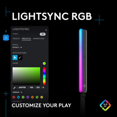 Logitech G LOGITECH LITRA BEAM LX LIGHTSYNC RGB DUAL-SIDED KEY LIGHT 3