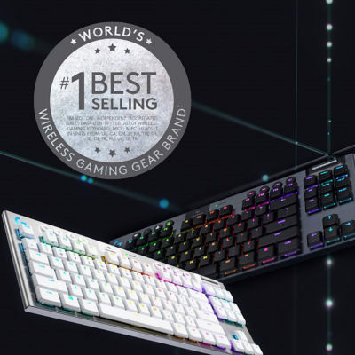 LOGITECH G915 TKL BLACK WIRELESS MECHANICAL KEYBOARD (GL-CLICKY) 3