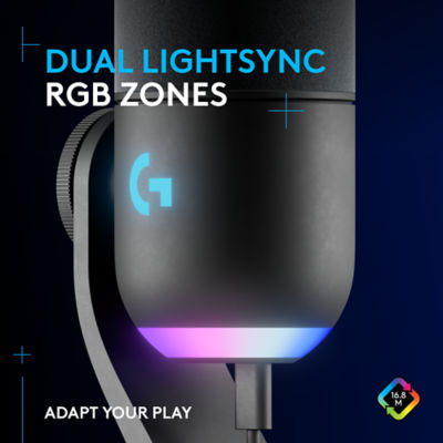 Logitech G LOGITECH YETI GX DYNAMIC RGB GAMING MICROPHONE BLACK 3