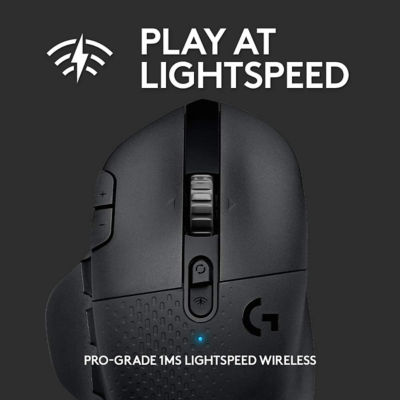 Logitech G604 Lightspeed Wireless Bluetooth MMO游戏鼠标 3
