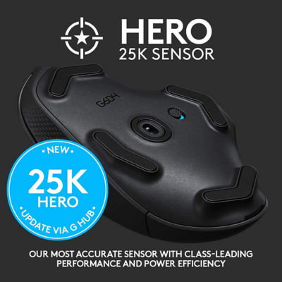 Logitech G604 Lightspeed Wireless Bluetooth MMO游戏鼠标 4