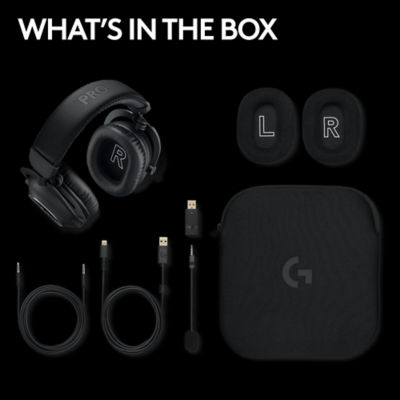 LOGITECH G PRO X 2 LIGHTSPEED BLUETOOTH WIRELESS GAMING HEADSET BLACK 10