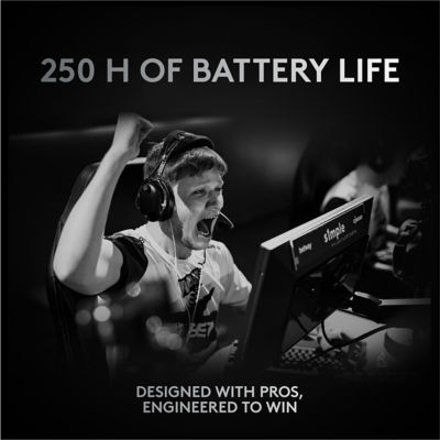 Logitech G Pro X超速光速无线游戏鼠标 - 红色 2