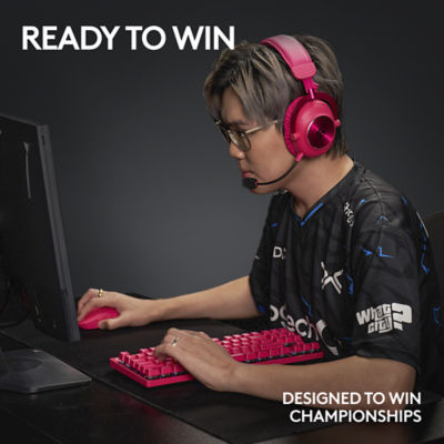 Logitech G LOGITECH PRO X TKL LIGHTSPEED GAMING KEYBOARD MAGENTA (GX-BROWN) 6