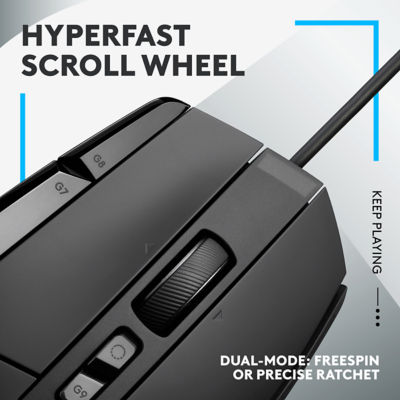 LOGITECH G502 X WIRED GAMING MOUSE BLACK 3