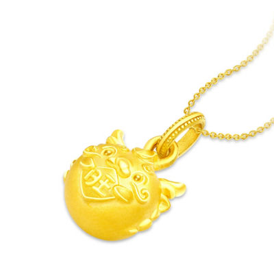 Chow Tai Fook 周大福999足金吊坠 - 龙生肖 R33403 3