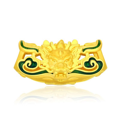 Chow Tai Fook 周大福999足金吊坠 - 龙生肖 R33295 1