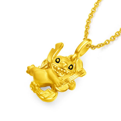 Chow Tai Fook 周大福 999足金史迪仔吊坠 - R33491 3