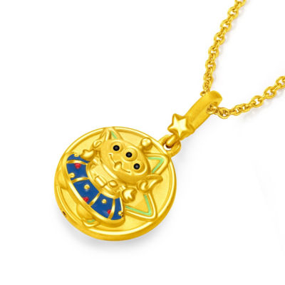 Chow Tai Fook 周大福 999足金吊坠 - 玩具总动员三眼仔 R33601 3
