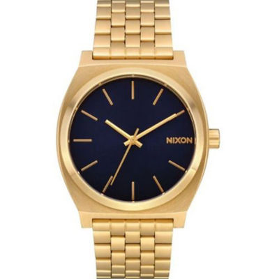 Nixon - Time Teller 37mm Watch - Gold/Indigo (A0452033) 1