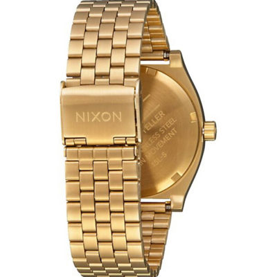 Nixon - Time Teller 37mm Watch - Gold/Indigo (A0452033) 3