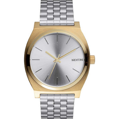 Buy Nixon Time Teller 37mm Watch Gold Silver A0452062 Online in Singapore iShopChangi