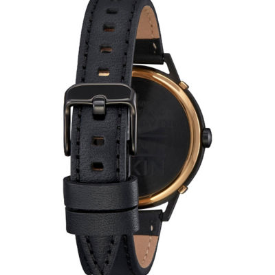 Nixon - Arrow Leather 38mm Watch - Black/Gold (A10913220) 3