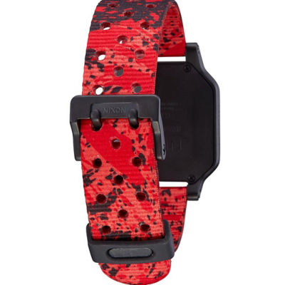 Nixon - Heat 38mm Watch - Black/Red (A1320008) 3