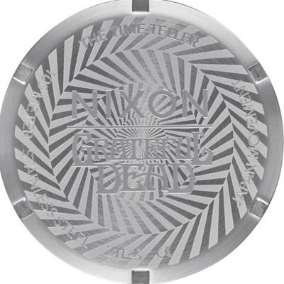 Nixon - Grateful Dead Time Teller 37mm Watch - Silver/Bears/Roses (A13412013) 4