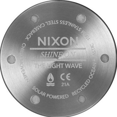 Nixon - Light Wave 36mm Watch - Gray (A1322145) 4