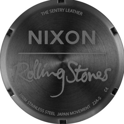 Nixon - Rolling Stones Sentry SS 42mm Watch - Black (A1354001) 4