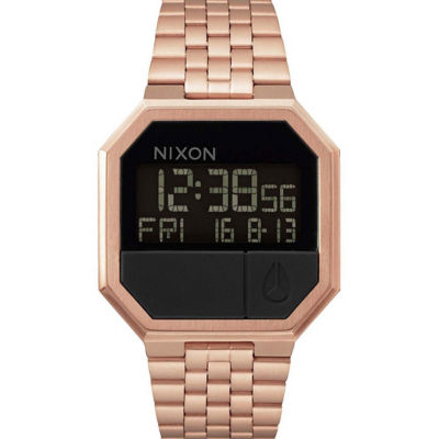 Buy Nixon Re Run 38.5mm Watch Rose Gold A158897 Online in Singapore iShopChangi