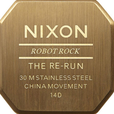 Nixon - Re-Run 38.5mm Watch - All Gold (A158502) 4
