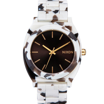 Buy Nixon Time Teller 40mm Watch Acetate Black Tortoise A3272882 Online in Singapore iShopChangi