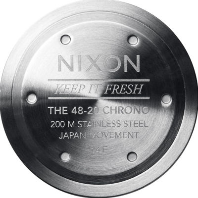 Nixon - 48-20 Chronograph Watch - Leather (A3631602) 4