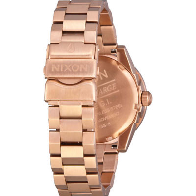Nixon - G.I. SS 36mm Watch - Rose Gold/Green (A9192283) 3
