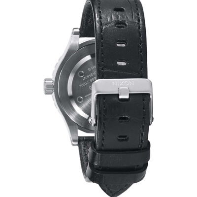 Nixon - 38-20 Leather Watch - Black (A4671886) 3