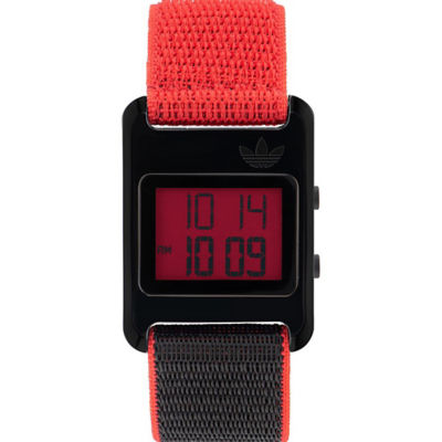 Adidas watches red sale