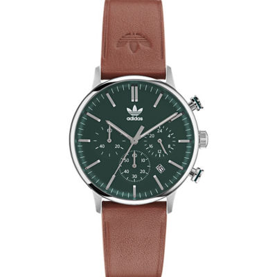 adidas Originals Code One Chrono 38mm - Silver/Green/Brown (AOSY22531) 1