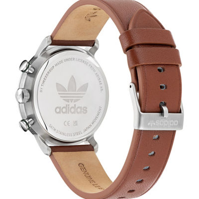 adidas Originals Code One Chrono 38mm - Silver/Green/Brown (AOSY22531) 2