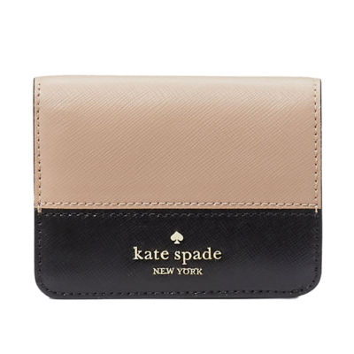 Buy KATE SPADE Madison Colorblock Saffiano Leather Small Bifold Wallet Toasted Hazelnut Multi KC514 Online in Singapore iShopChangi