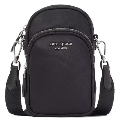 Buy KATE SPADE Sam KSNYL Nylon North South Phone Crossbody Black KB337 Online in Singapore iShopChangi