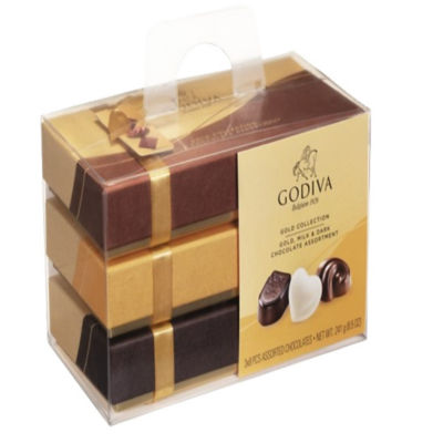 Buy GODIVA Gold Collection Chocolate Gift Box (3 x 8 pieces) Online in ...