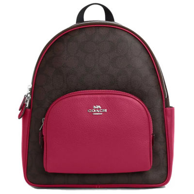 Coach store Court Backpack In Signature Canvas