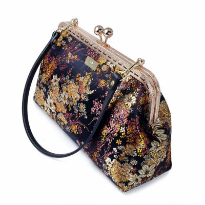 COCOONESE COOCOONESE Underarm Bag - Jasminoides(BK) 4